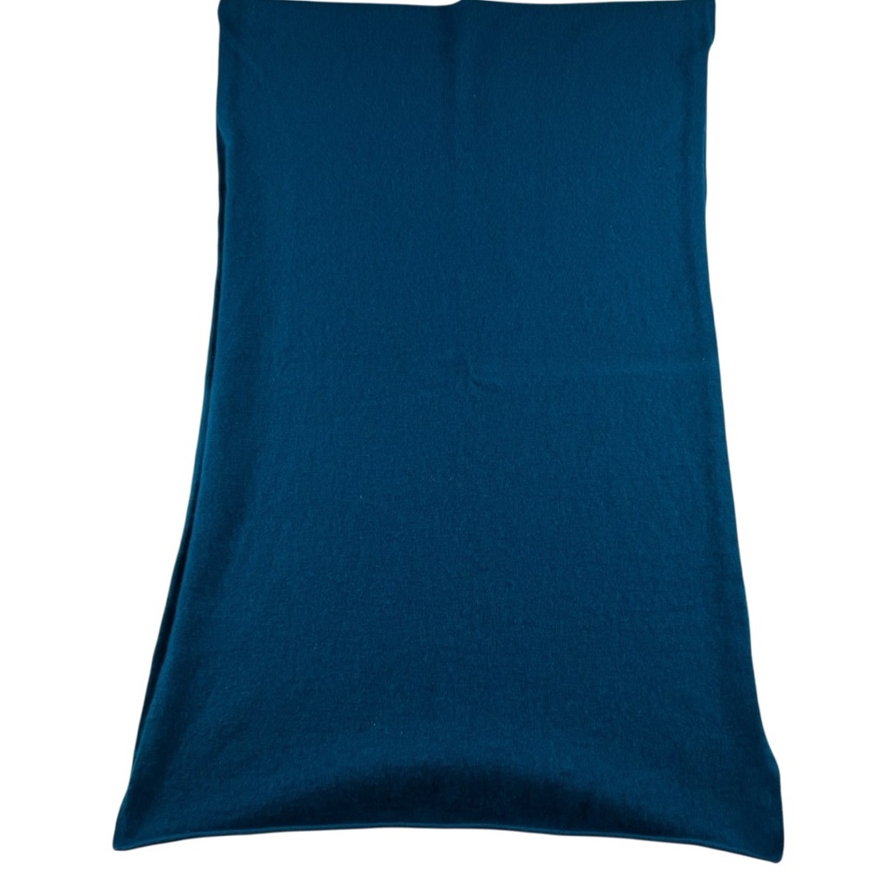 Halogen Scarf - Teal 100% Luxurious warm Cashmere. 22” W X 32” L.